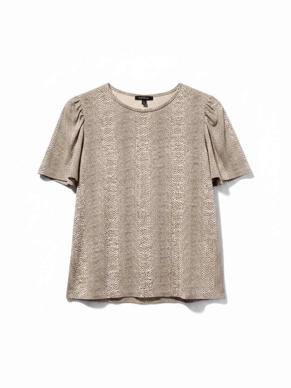 A New Day Snakeskin Print Blouse – Size M